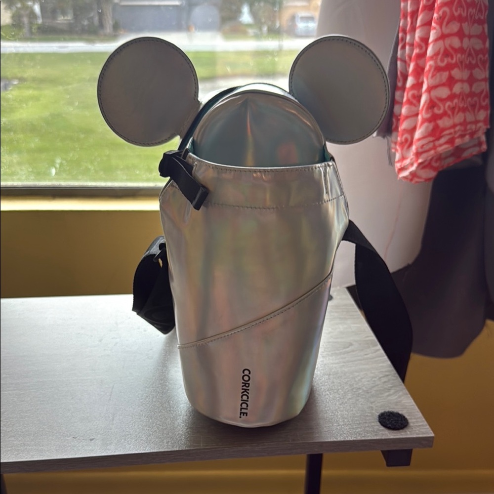 Corkcicle Iridescent Mickey Mouse Ears Bag